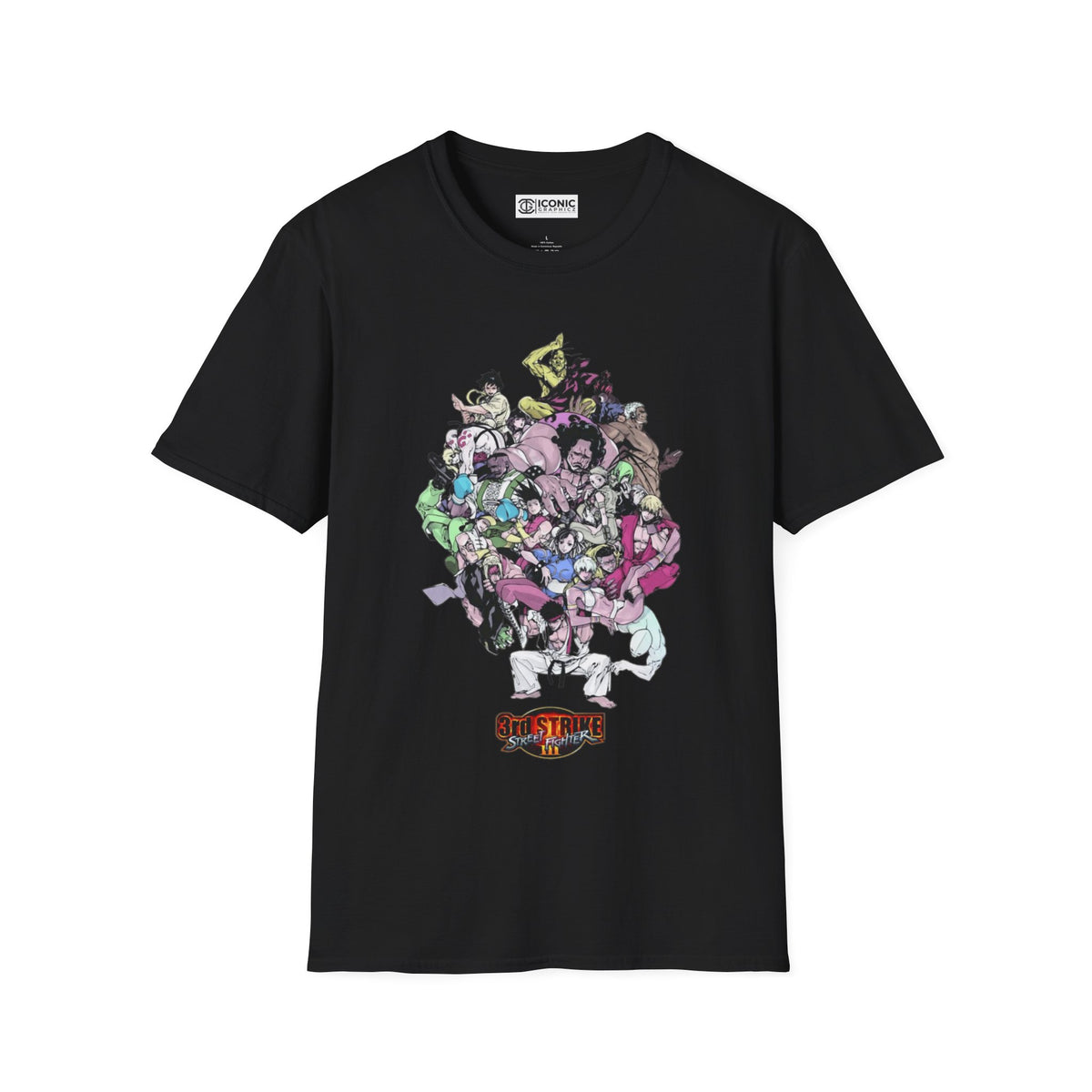 Street Fighter Unisex Softstyle T-Shirt - IGZ Clothing 