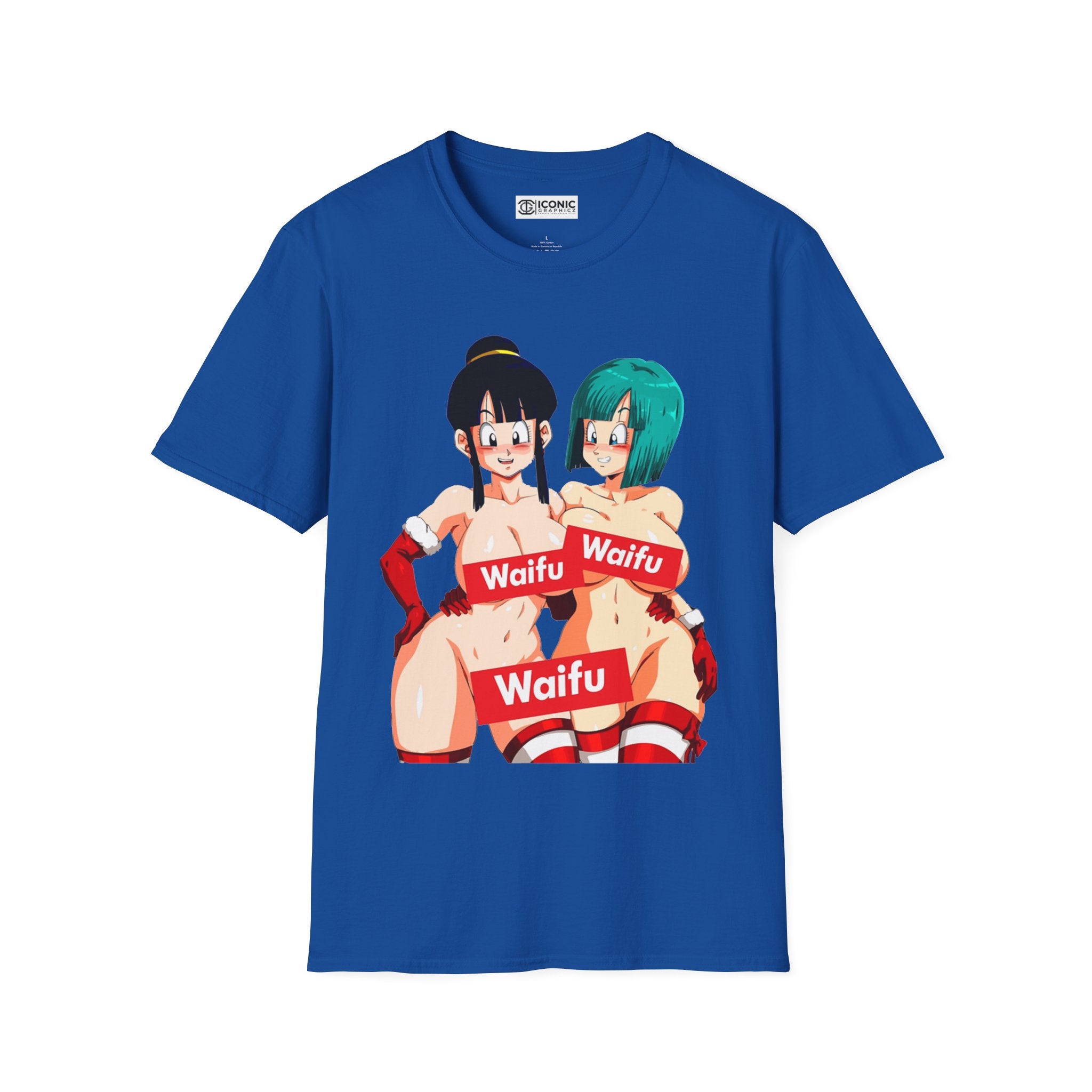 Bulma and Chi Chi Unisex Softstyle T-Shirt - IGZ Clothing 