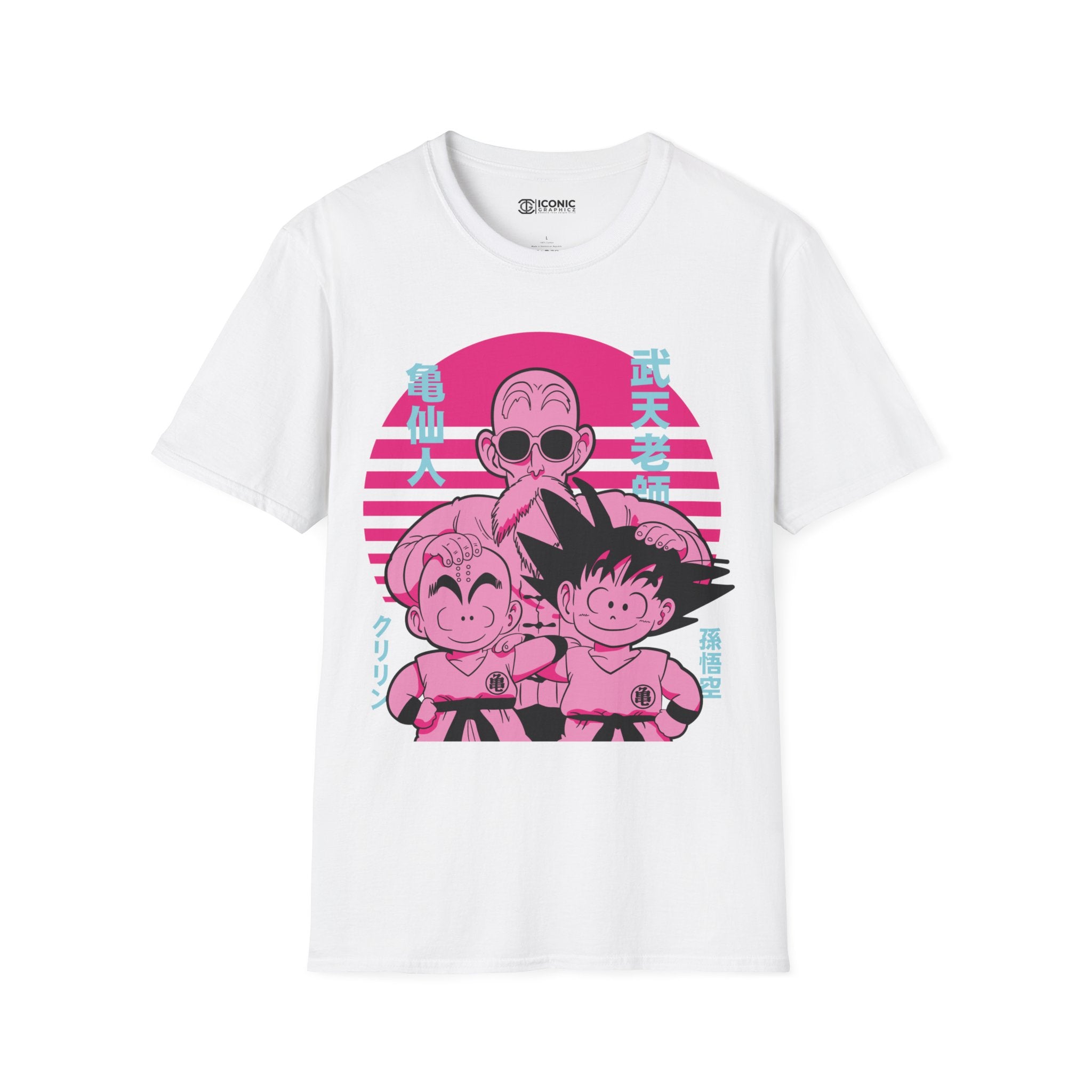 Goku and Krillin Unisex Softstyle T-Shirt - IGZ Clothing 