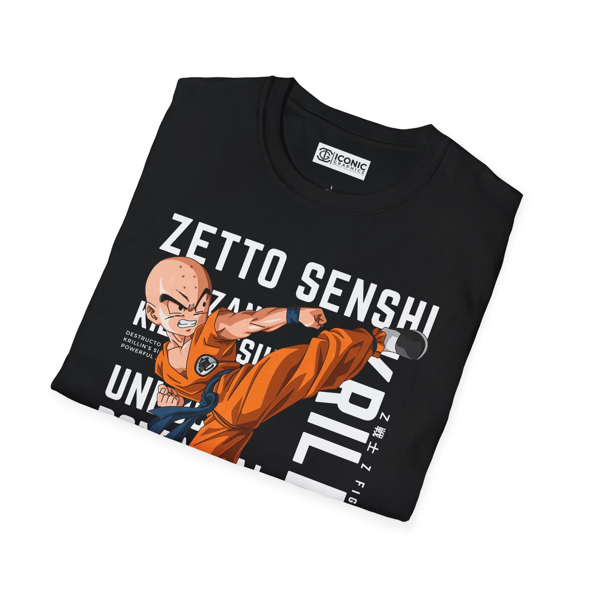 Krillin Unisex Softstyle T-Shirt - IGZ Clothing 