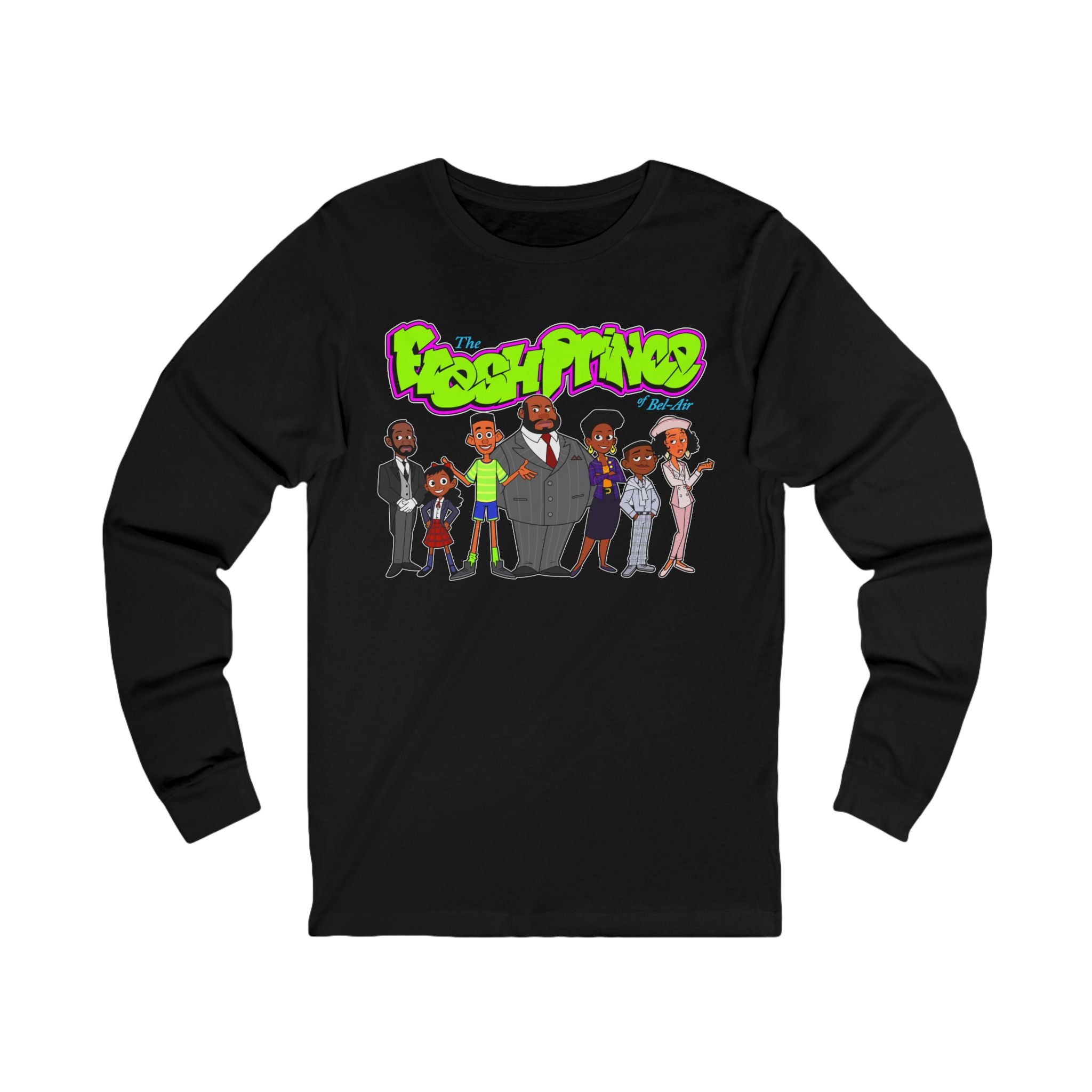 Fresh Prince Unisex Jersey Long Sleeve Tee