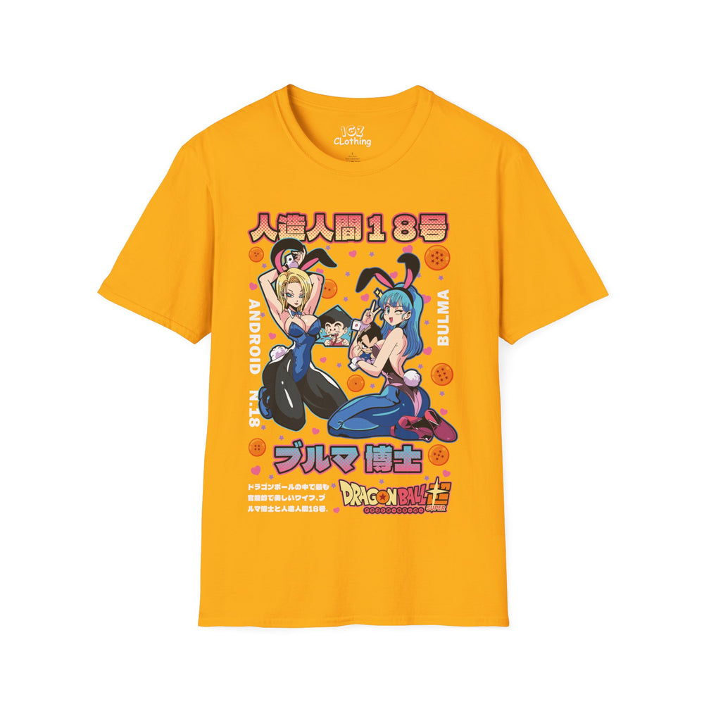 Android x Bulma DragonBall T-Shirt