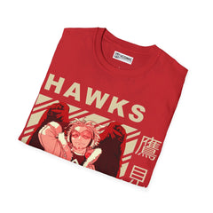 Hawks Unisex Softstyle T-Shirt - IGZ Clothing 