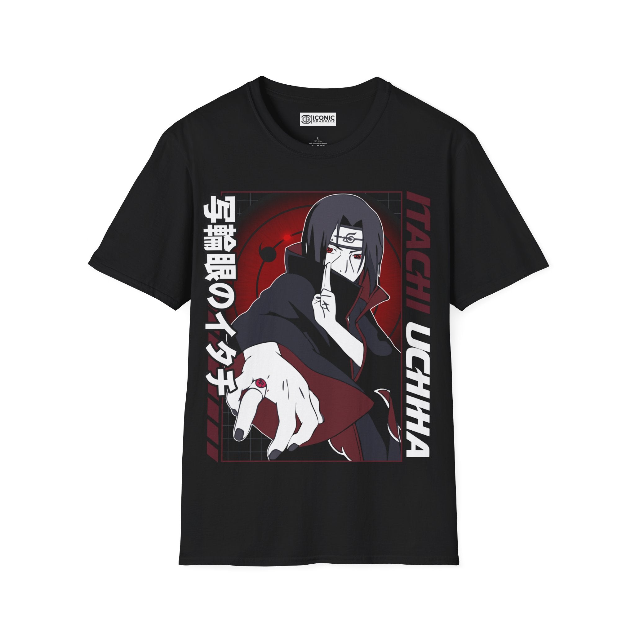 Itachi Uchiha Unisex Softstyle T-Shirt - IGZ Clothing 