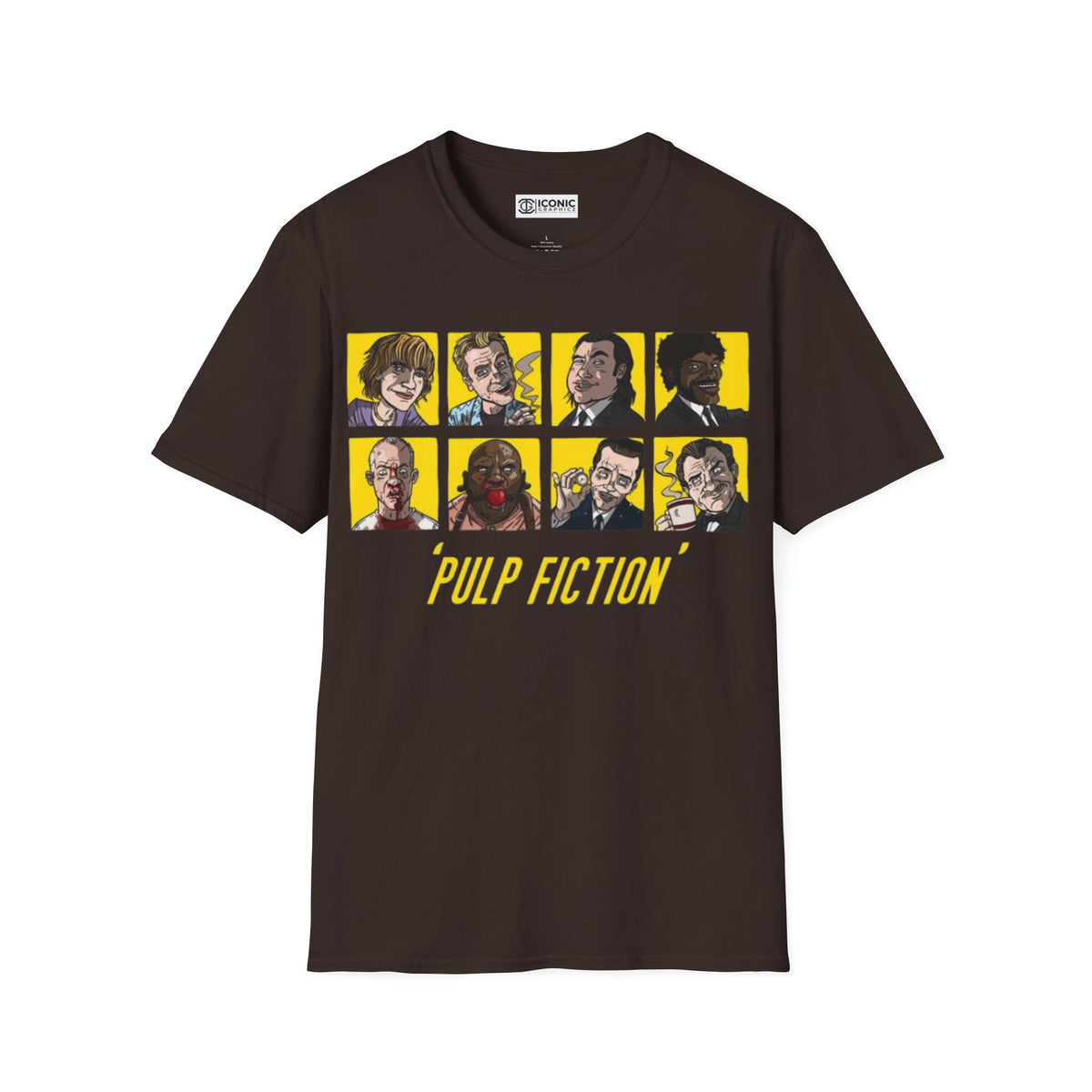 Pulp Fiction Unisex Softstyle T-Shirt - IGZ Clothing 