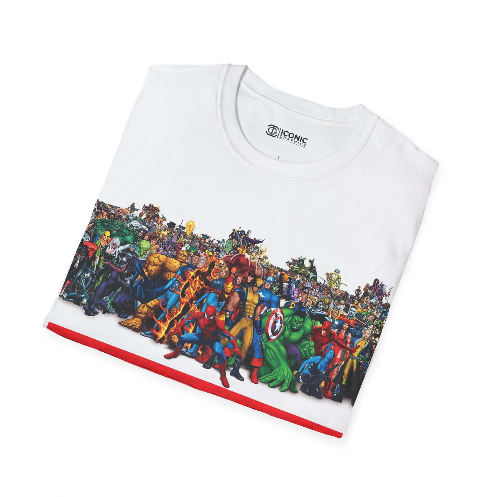 Marvel Unisex Softstyle T-Shirt - IGZ Clothing 