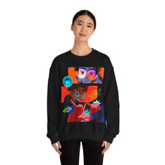 Dandadan Okarun Heavy Blend Crewneck Sweatshirt