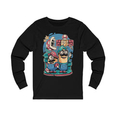 Mario Unisex Jersey Long Sleeve Tee - IGZ Clothing 