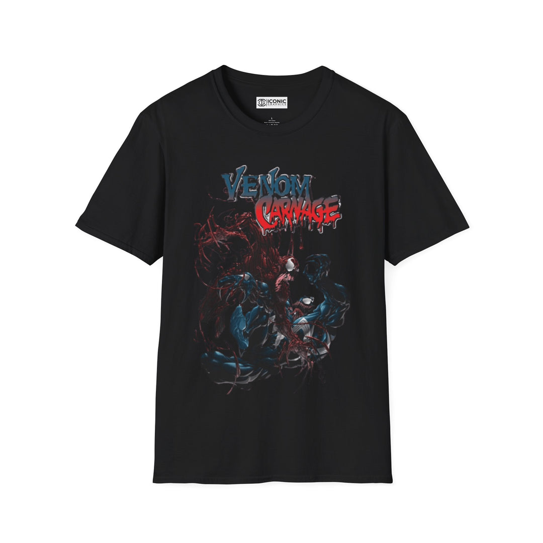 Carnage and Venom Unisex Softstyle T-Shirt - Premium T-Shirt from - Just $26! Shop now at IGZ Clothing 