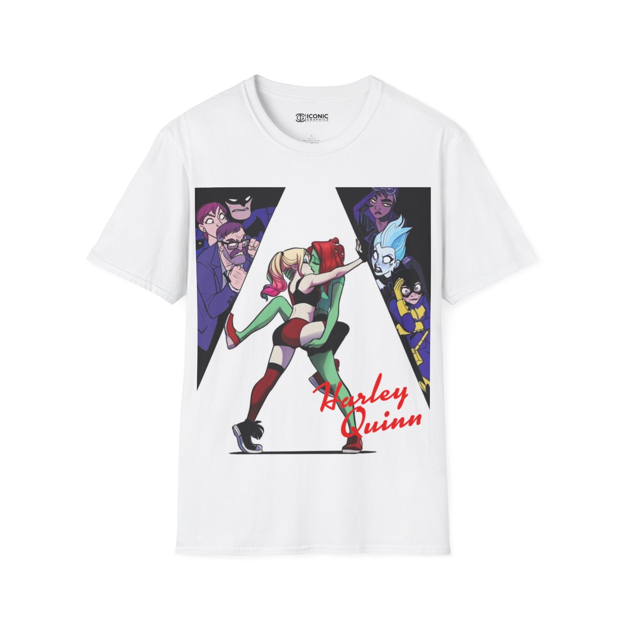 Harley Quinn Unisex Softstyle T-Shirt - IGZ Clothing 