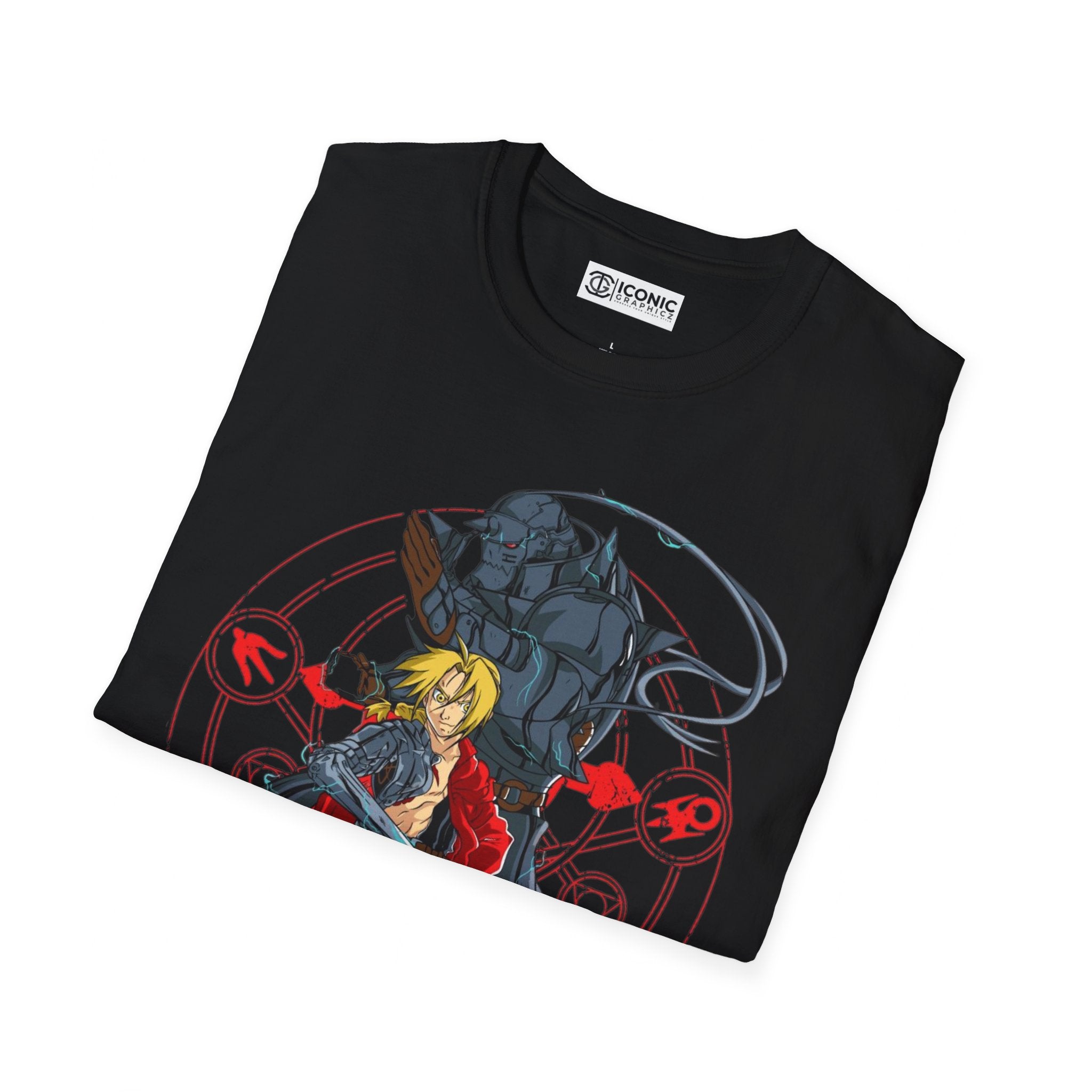 Edward and Alphonse Unisex Softstyle T-Shirt - IGZ Clothing 