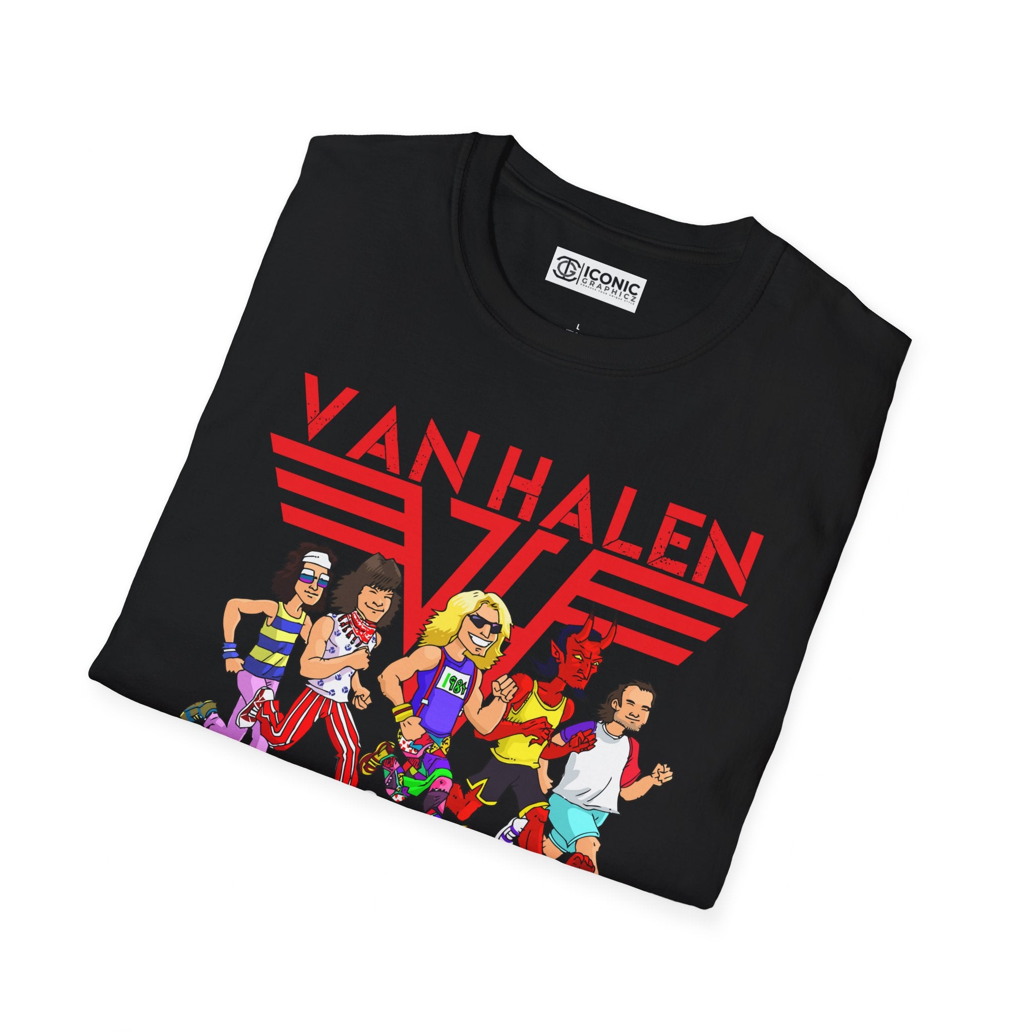 Van Halen Unisex Softstyle T-Shirt - IGZ Clothing 