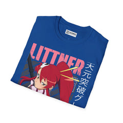 Gurren Lagann Yoko Unisex Softstyle T-Shirt - IGZ Clothing 