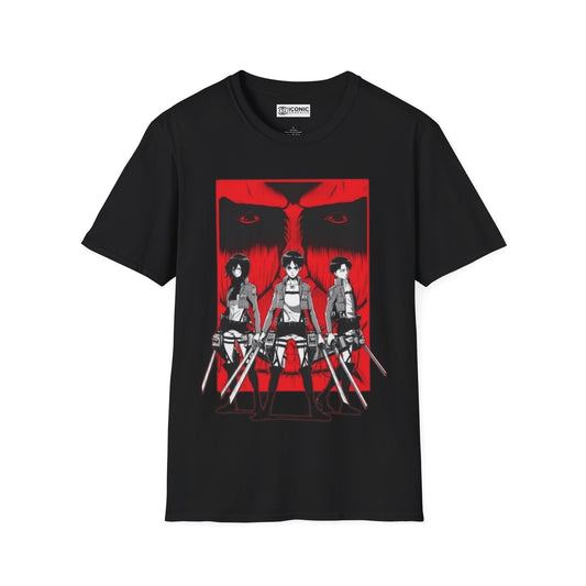 Attack-On-Titan Unisex Softstyle T-Shirt - IGZ Clothing 