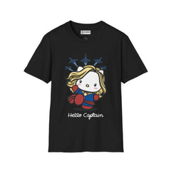 Captain Marvel Unisex Softstyle T-Shirt - IGZ Clothing 