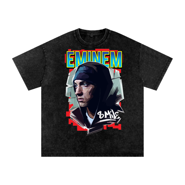Eminem Acid Wash Oversize T-Shirt