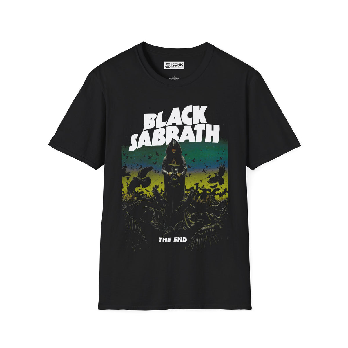 Black Sabbath Unisex Softstyle T-Shirt - IGZ Clothing 