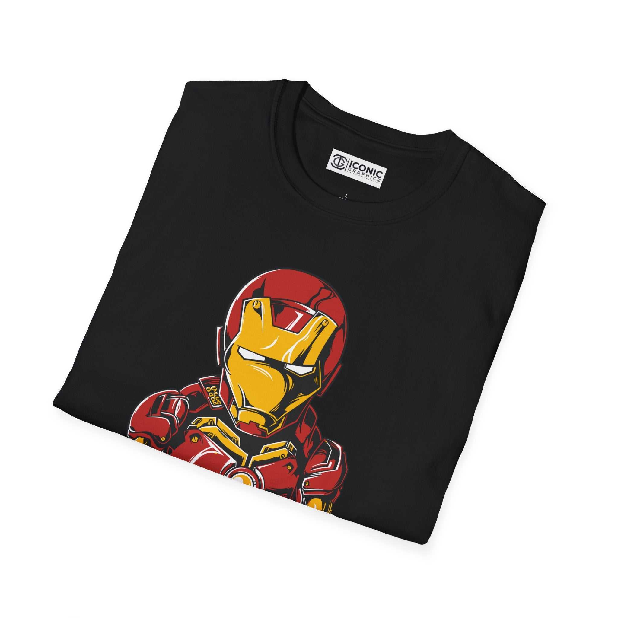 Iron Man Unisex Softstyle T-Shirt - IGZ Clothing 