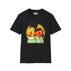 House Party Unisex Softstyle T-Shirt - IGZ Clothing 