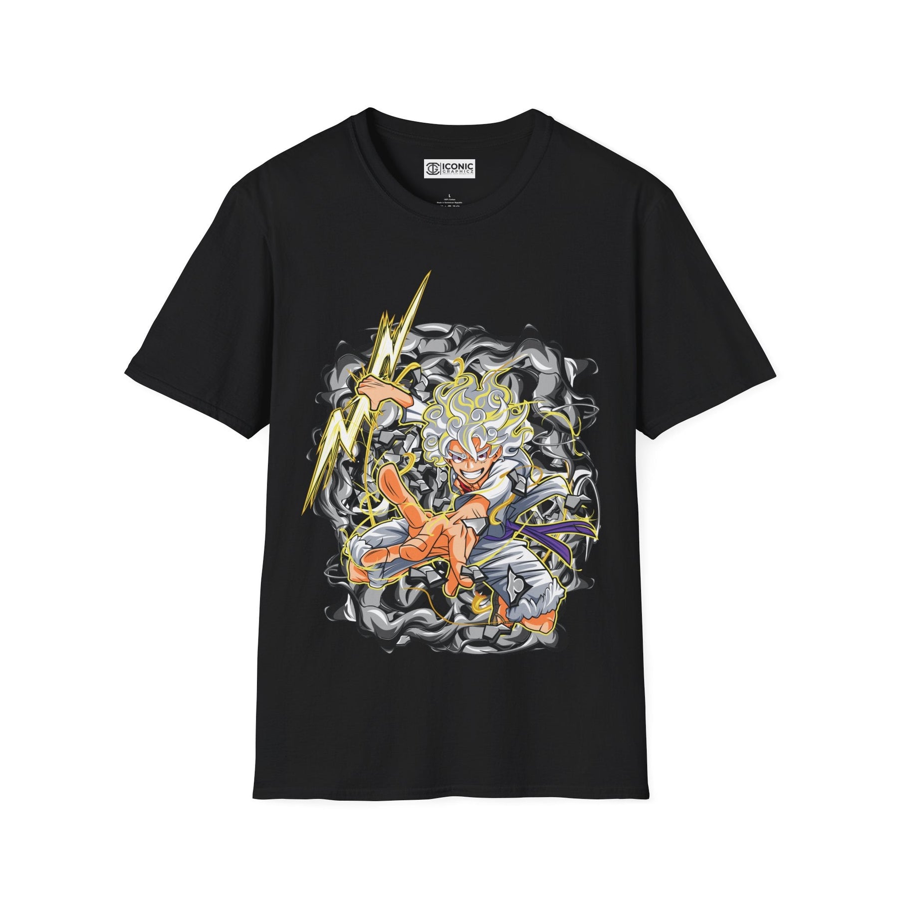 Sun God Luffy One Piece T-Shirt Printify