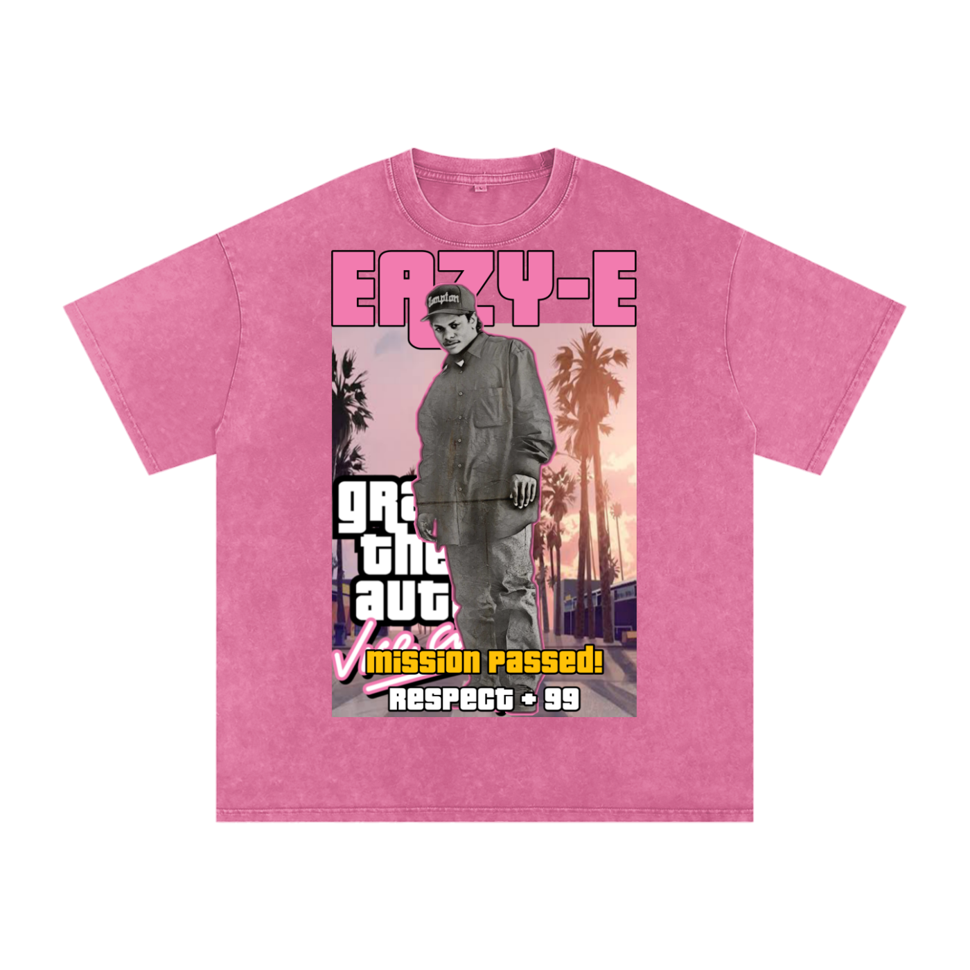 Easy-E Acid Wash Oversize T-Shirt