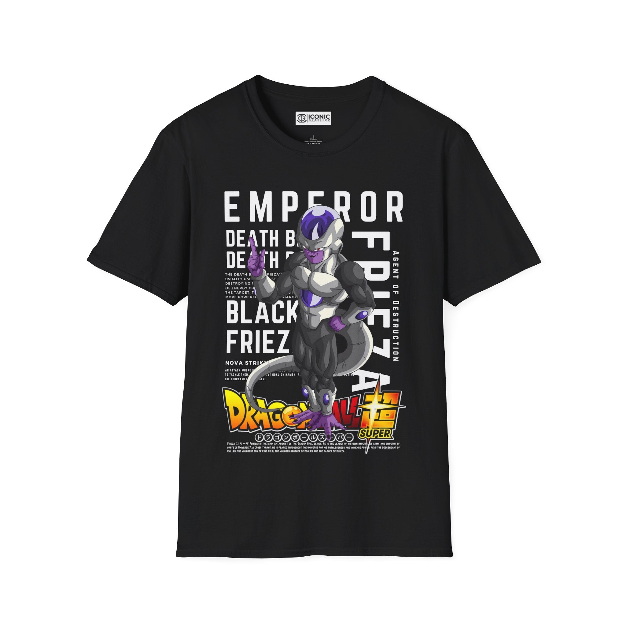 Black Frieza Dragonball Super T-Shirt