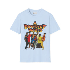 A Different World Unisex Softstyle T-Shirt - Premium T-Shirt from - Just $26! Shop now at IGZ Clothing 