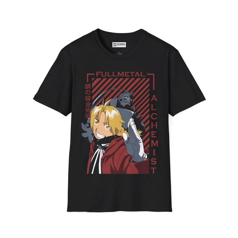 Edward and Alphonse Unisex Softstyle T-Shirt - IGZ Clothing 