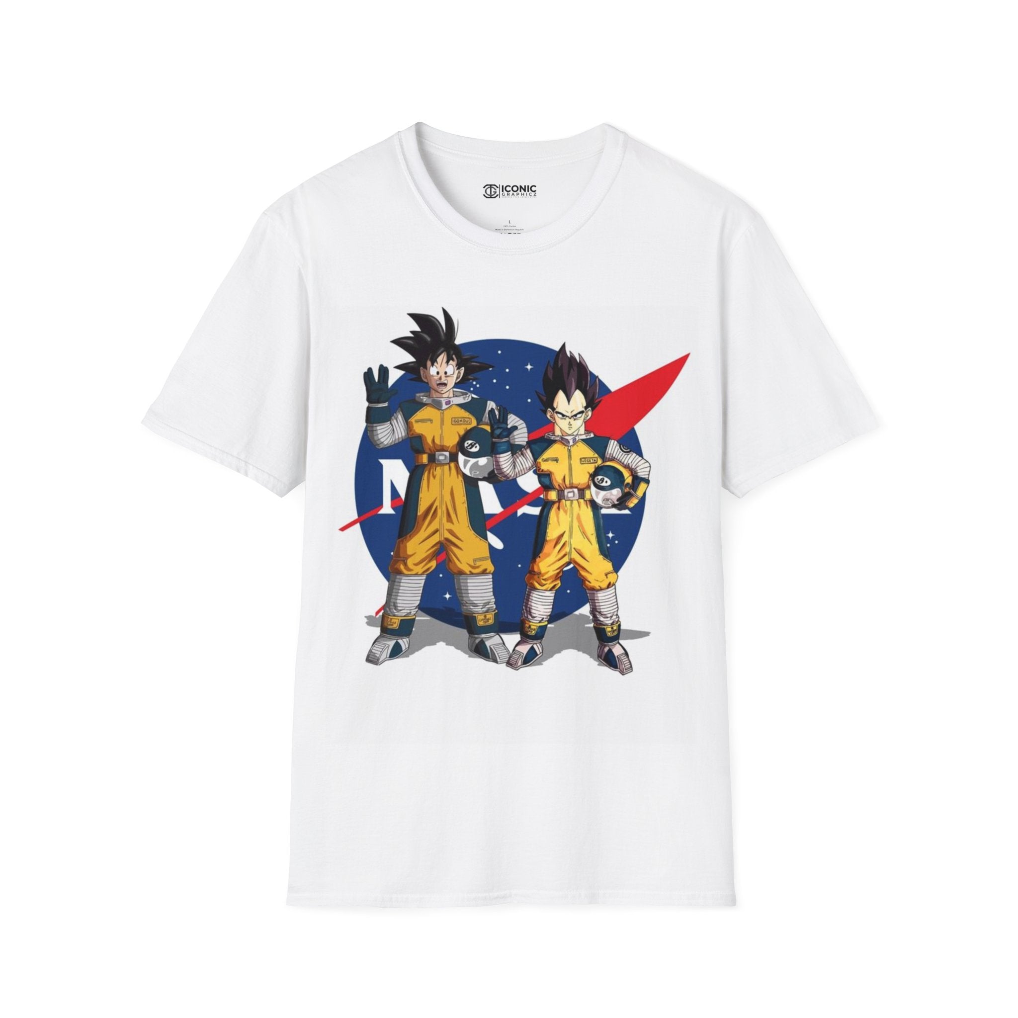 Goku and Vegeta Unisex Softstyle T-Shirt - IGZ Clothing 