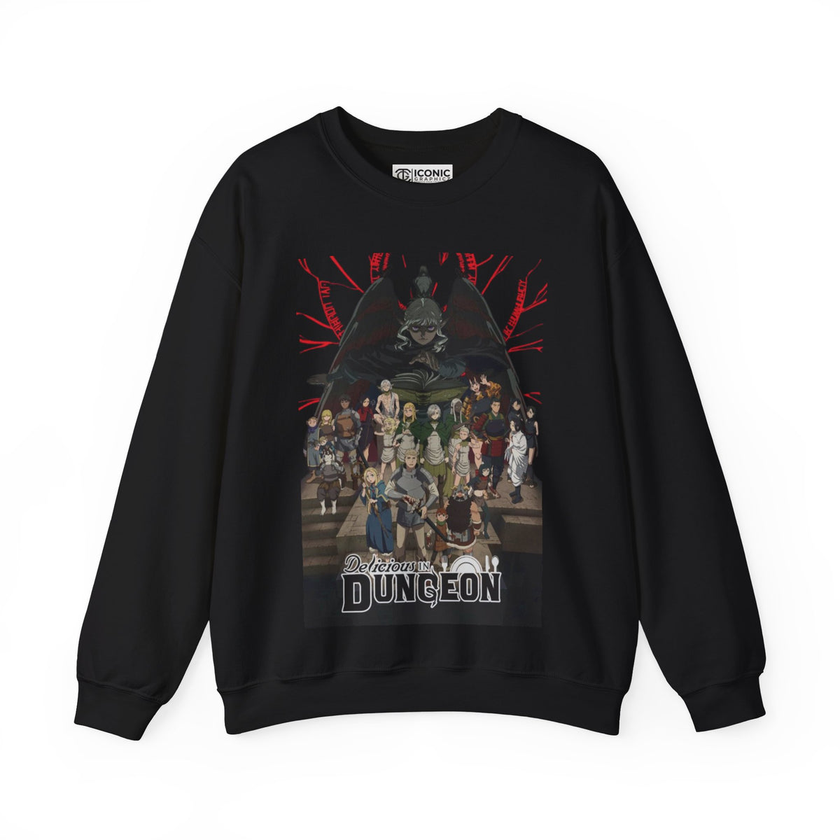 Delicious in Dungeon Unisex Heavy Blend™ Crewneck Sweatshirt