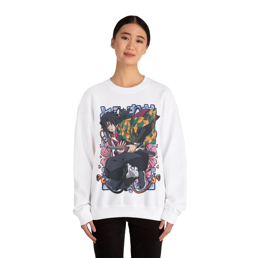 Giyu Demon Slayer Unisex Heavy Blend™ Crewneck Sweatshirt Printify