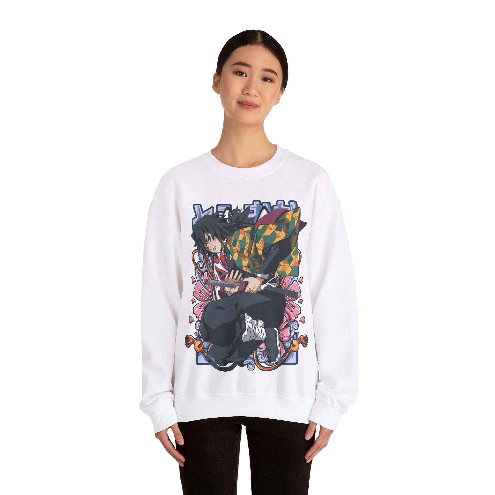 Giyu Demon Slayer Unisex Heavy Blend™ Crewneck Sweatshirt