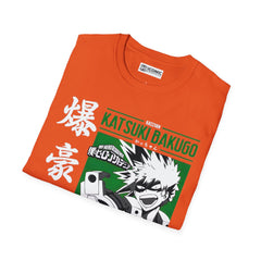 Bakugo Unisex Softstyle T-Shirt - IGZ Clothing 