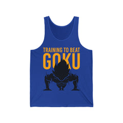 Anime fitness Unisex Jersey Tank - IGZ Clothing 