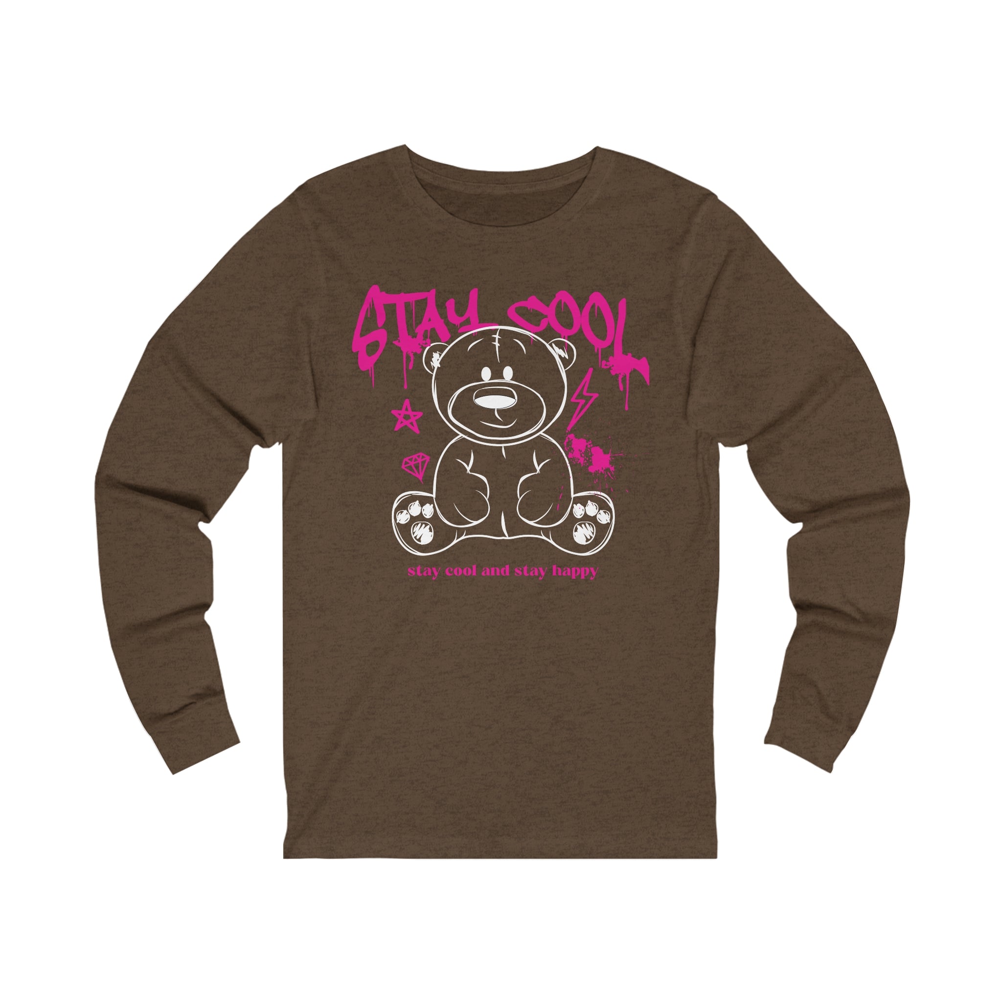 Bears Unisex Jersey Long Sleeve Tee - IGZ Clothing 