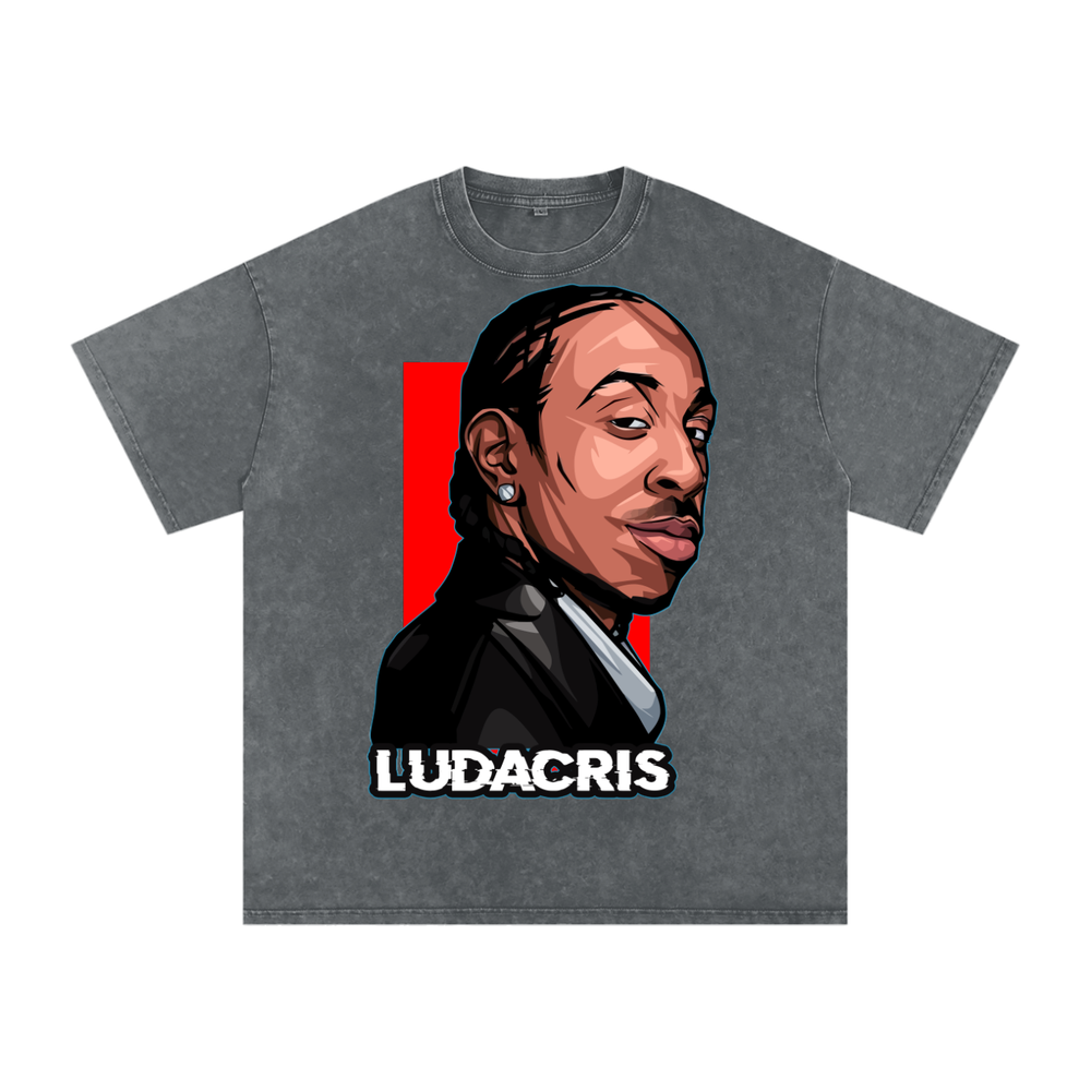 Ludacris Acid Wash Oversize T-Shirt