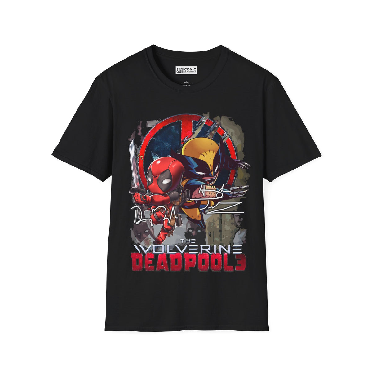 Deadpool and Wolverine Unisex Softstyle T-Shirt - IGZ Clothing 