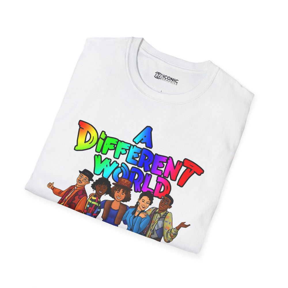 A Different World Unisex Softstyle T-Shirt - IGZ Clothing 