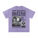 Chucky Acid Wash Oversize T-Shirt