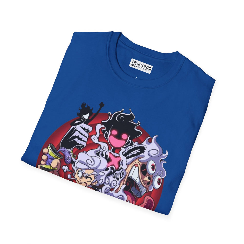 Sun God Luffy One Piece T-Shirt Printify