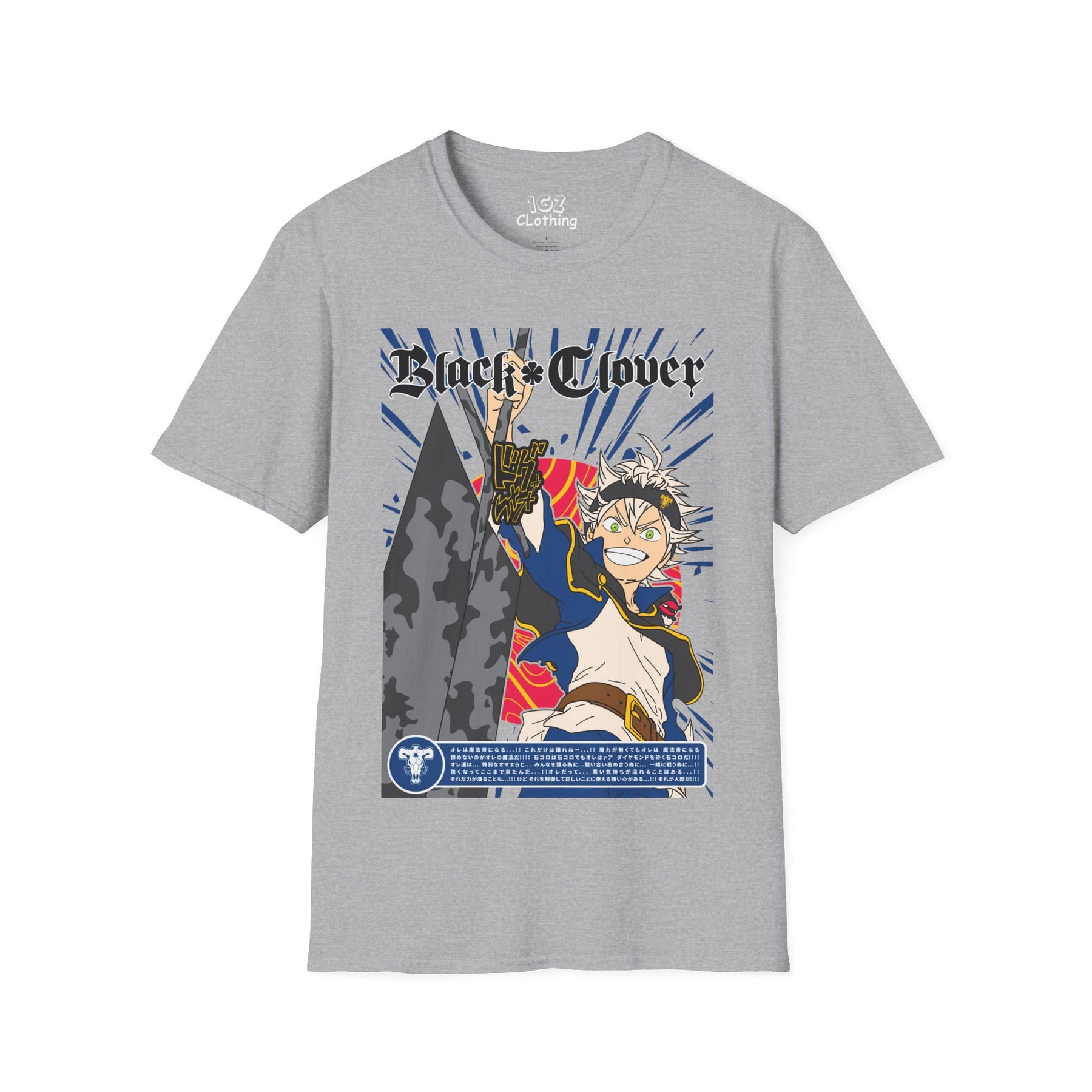 Asta Black Clover T-Shirt
