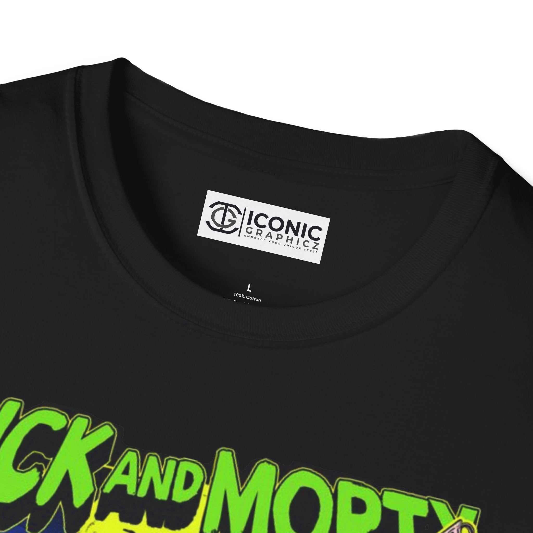 Rick and Morty Unisex Softstyle T-Shirt - IGZ Clothing 