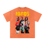 Migos Acid Wash Oversize T-Shirt