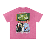 Snoop Dogg x Wizkhalifa Acid Wash Oversize T-Shirt