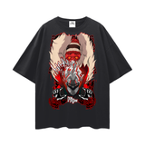Turbo Granny Dandadan Streetwear Loose Drop Shoulder T-Shirt