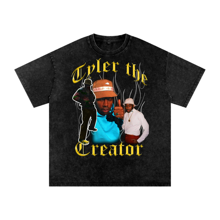 Tyler The Creator Acid Wash Oversize T-Shirt