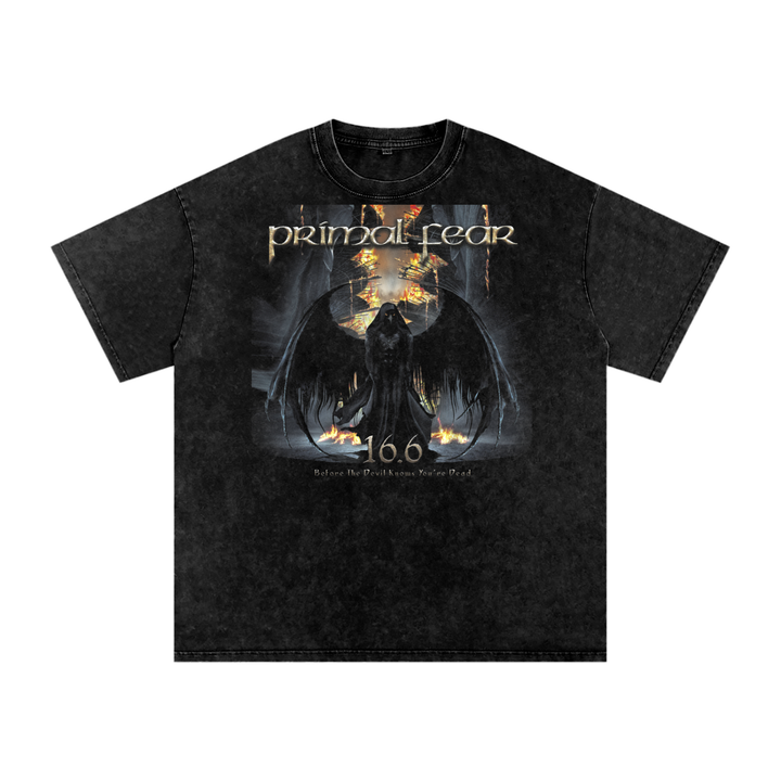 Primal Fear Acid Wash Oversize T-Shirt