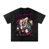 Toga My Hero Academia Acid Wash Oversize T-Shirt