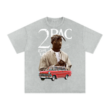 Tupac Shakur Acid Wash Oversize T-Shirt