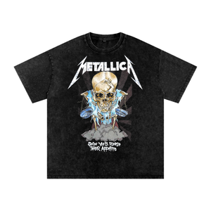 Metallica Acid Wash Oversize T-Shirt